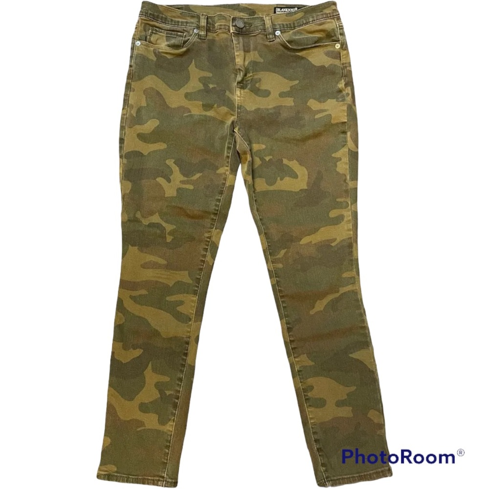 Blank NYC Camo Jeans The Reade Crop